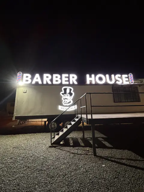 Letrero luminoso en Mexicali