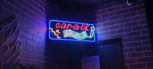 Letrero neón personalizado en Mexicali