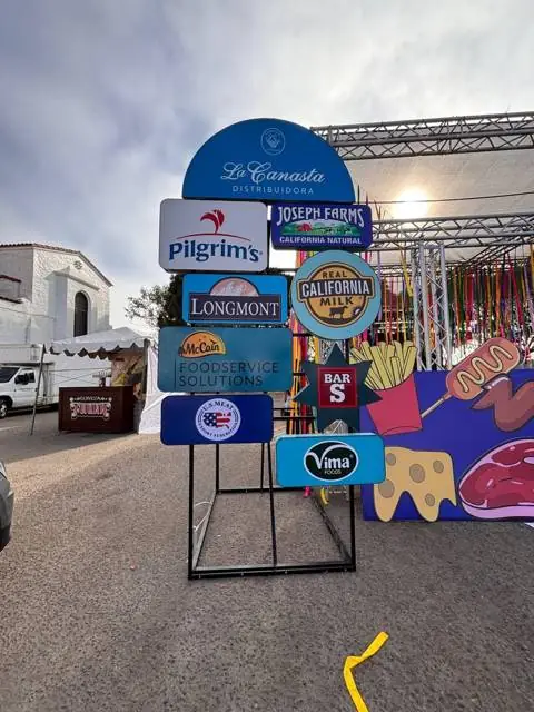 Tótem directorio publicitario — La Canasta